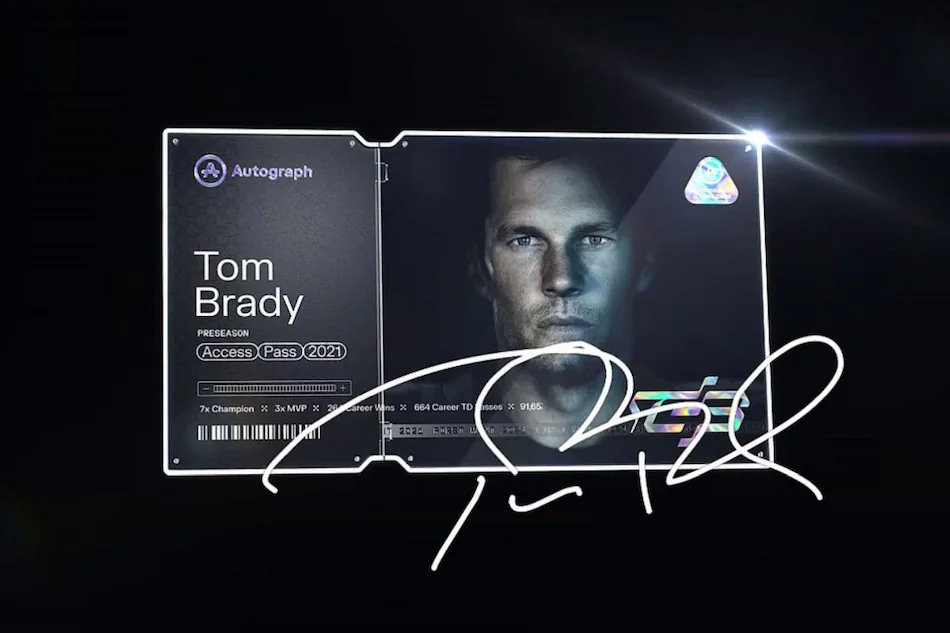 Tom Brady strikes NFT deal with ESPN for autograph collection 